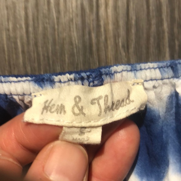 Women’s Hem & Thread Tie Dye Tank Sz S - Picture 2 of 3